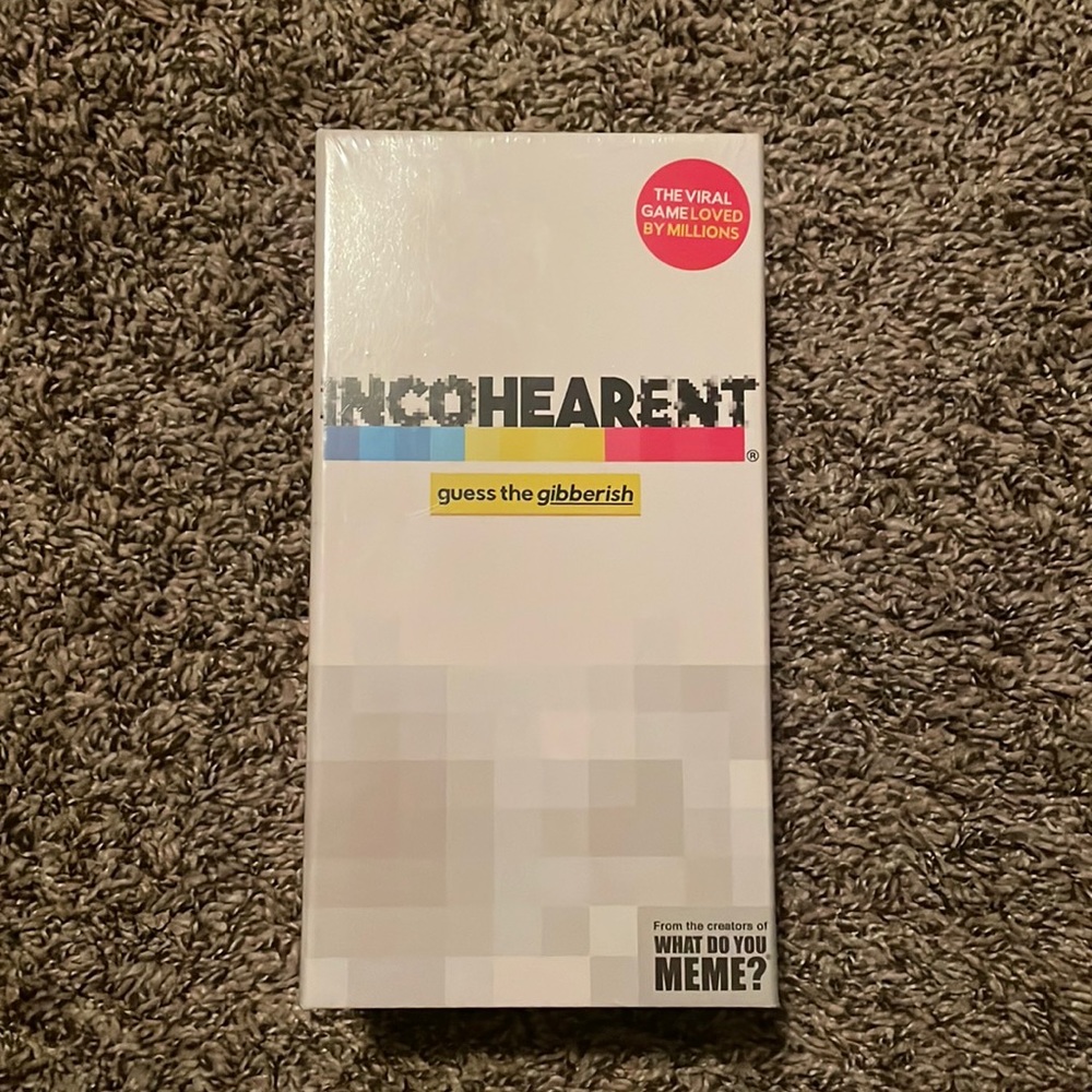 Incoherent card game